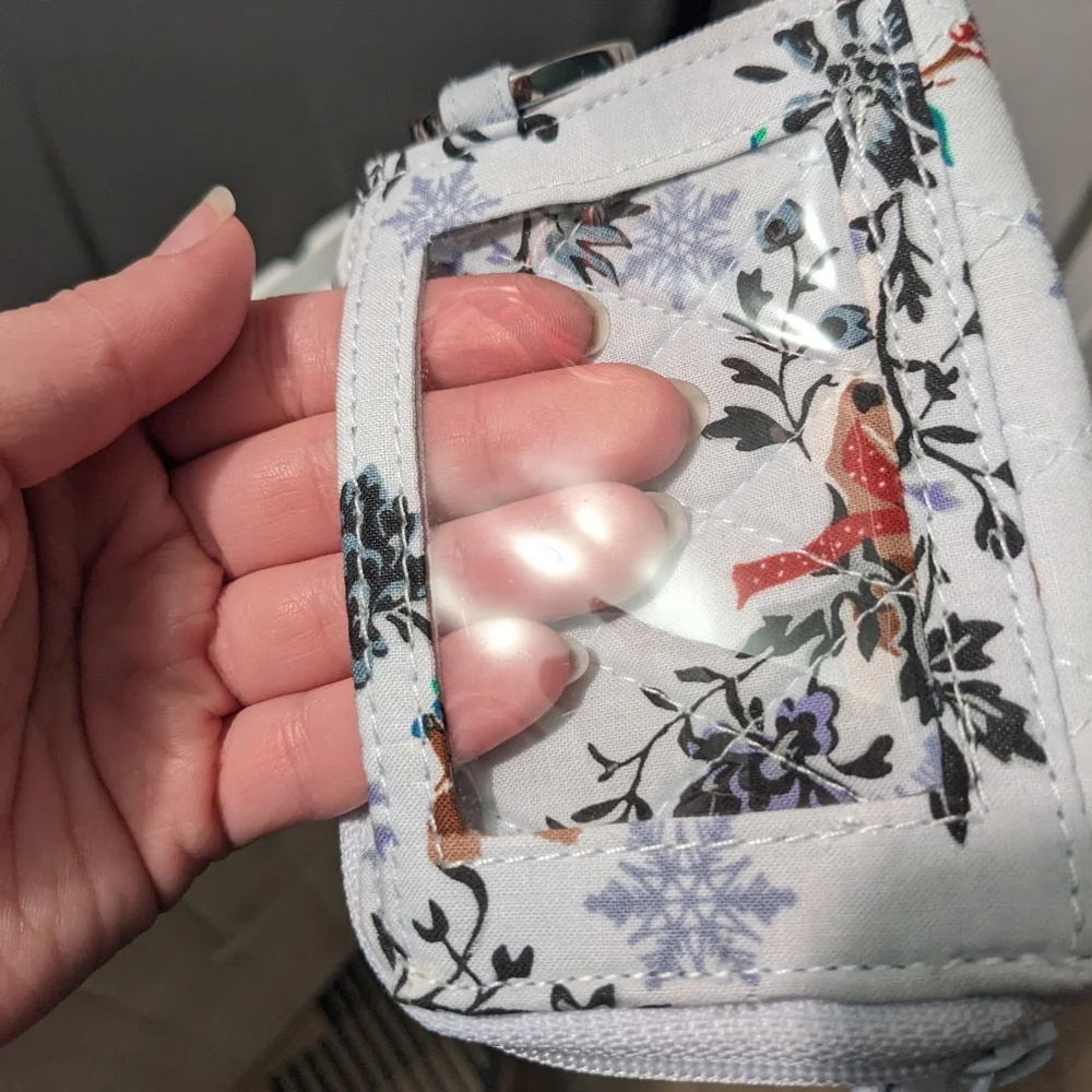 Vera Bradley RFID Quilted Zip-Around Wallet - Picture 4 of 5